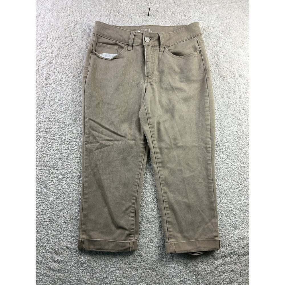 Time and Tru Women's Jeans Brownstone‎ Size 10 Mid-Rise Stretch